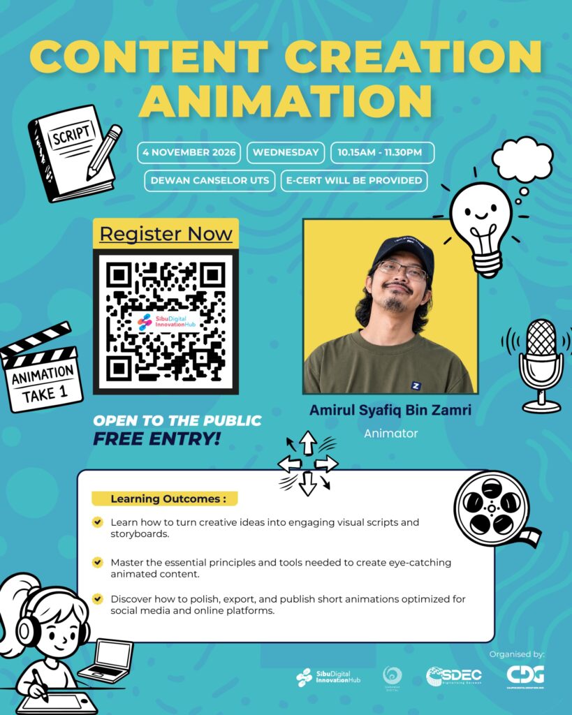 Content Creation: Animation poster